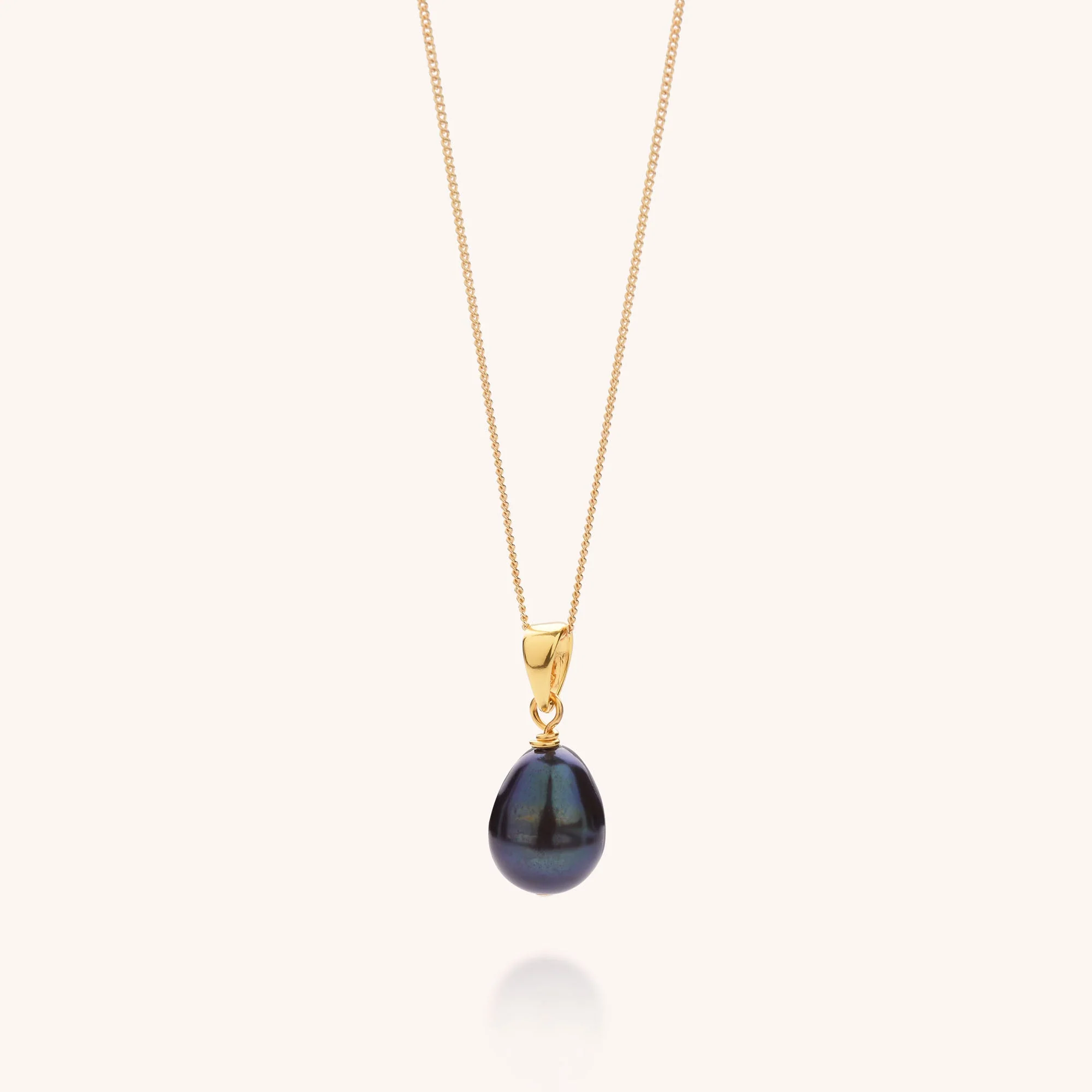 Ellen Mini Pearl Drop Necklace