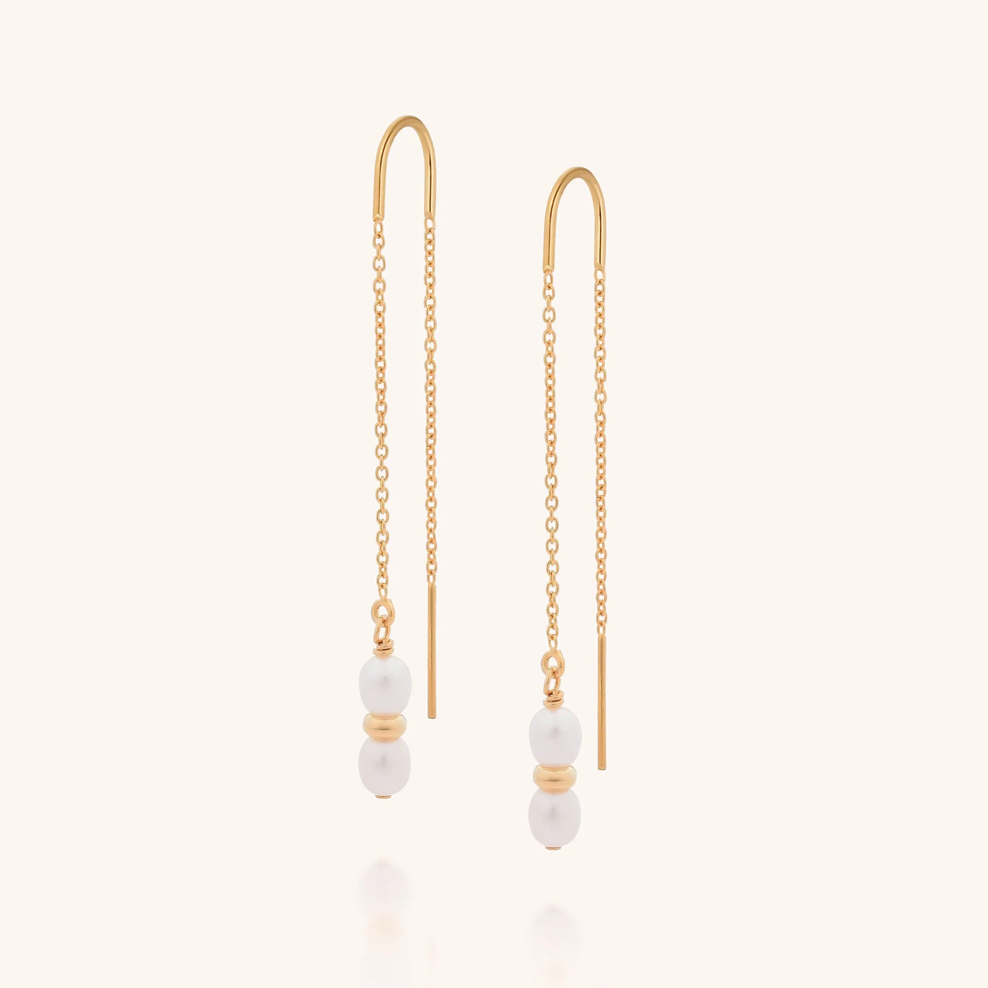 Ellen Pearl Fall Earrings