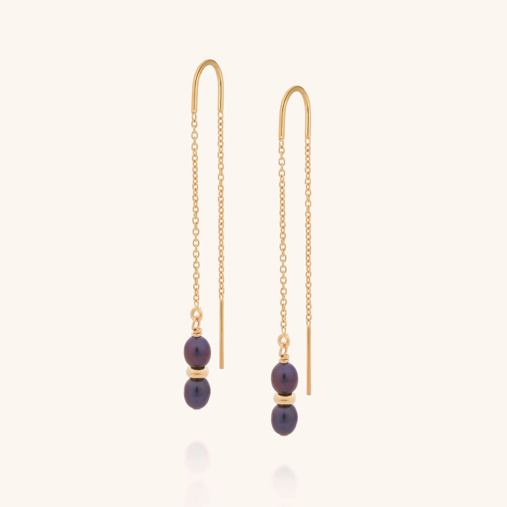 Ellen Pearl Fall Earrings - Image 5