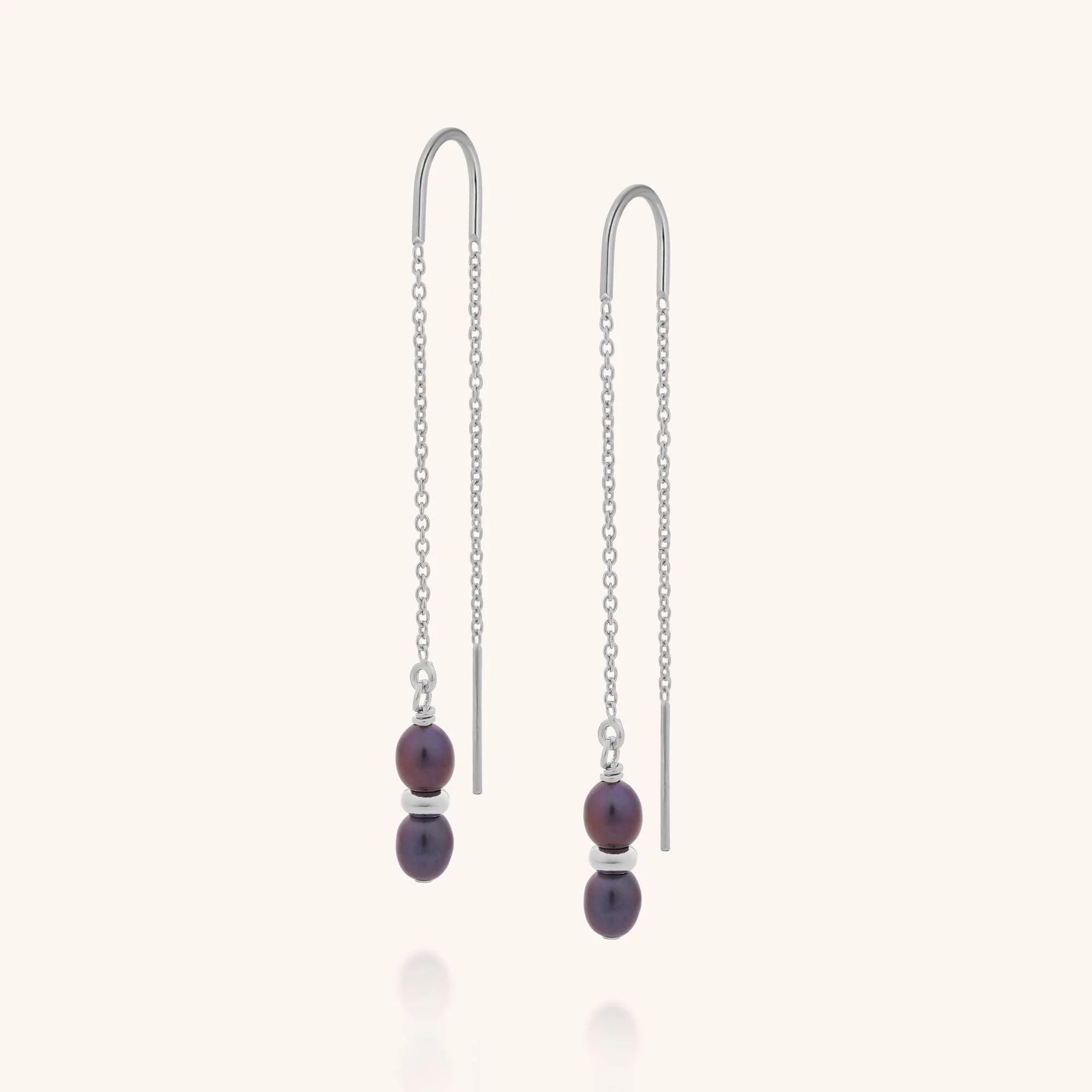 Ellen Pearl Fall Earrings - Image 7