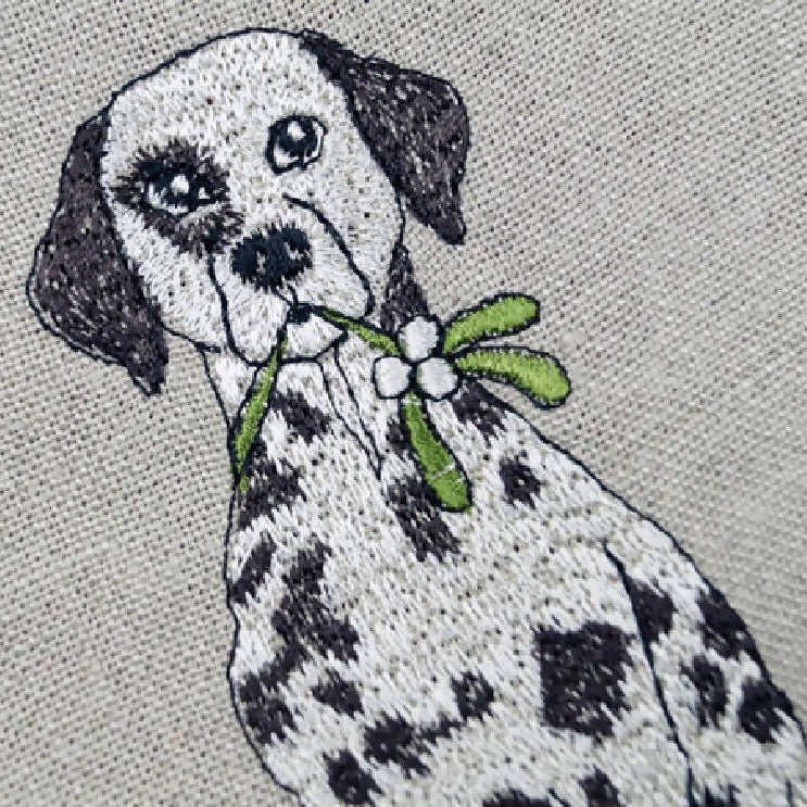 Embroidered Dog Christmas Stocking - Twelve Breeds Available - Image 8