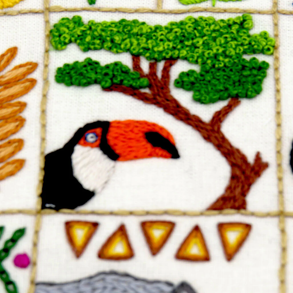 Escape to Africa Hand Embroidery Kit - Image 6
