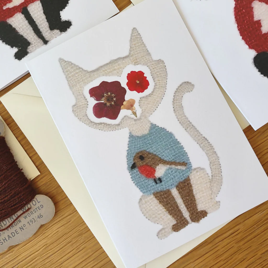 Eugene’s Robin Jumper Christmas Card - Image 3