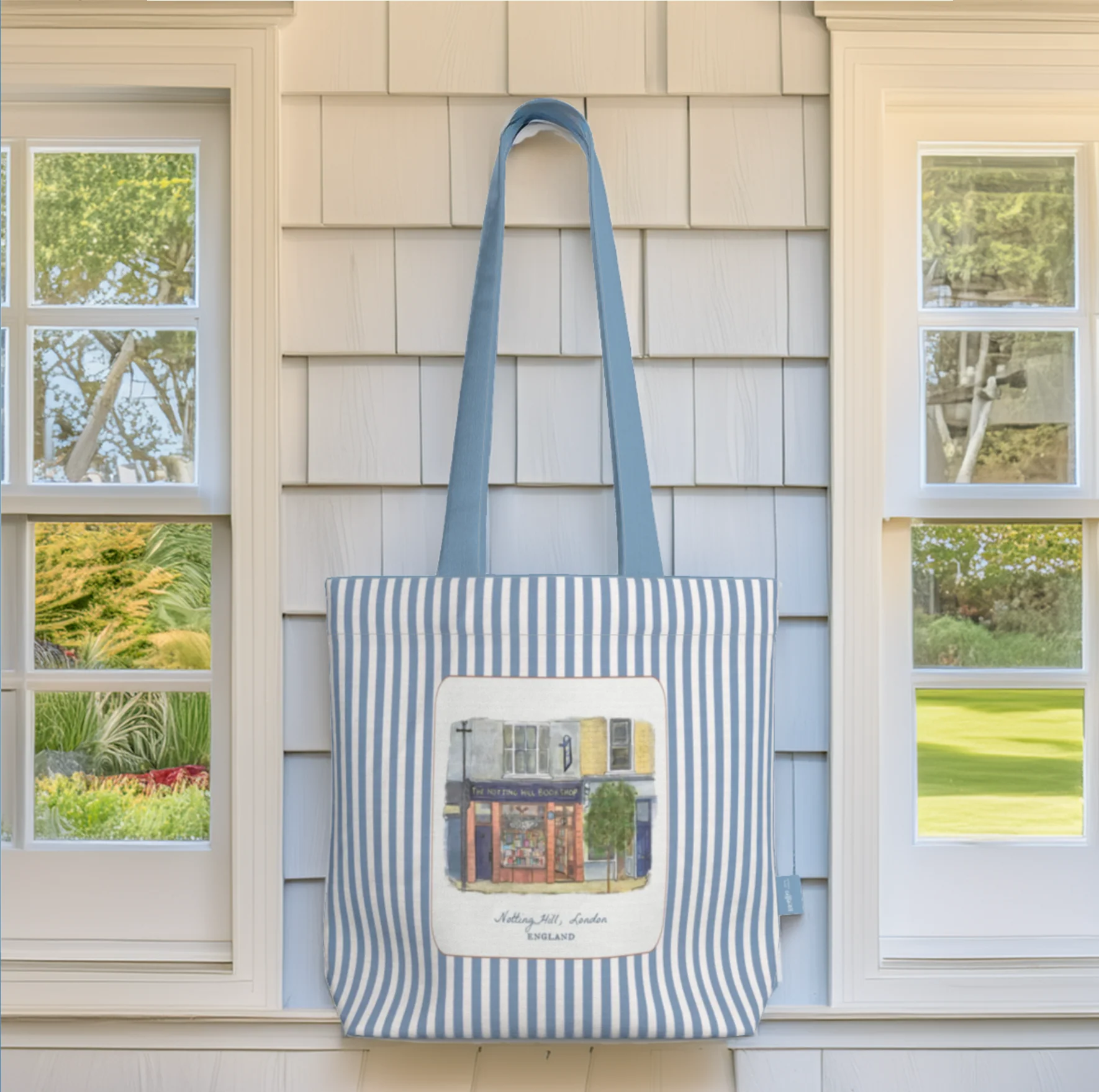 Everyday Tote Bag, Notting Hill Bookstore Cotton Canvas Shopper - Image 2