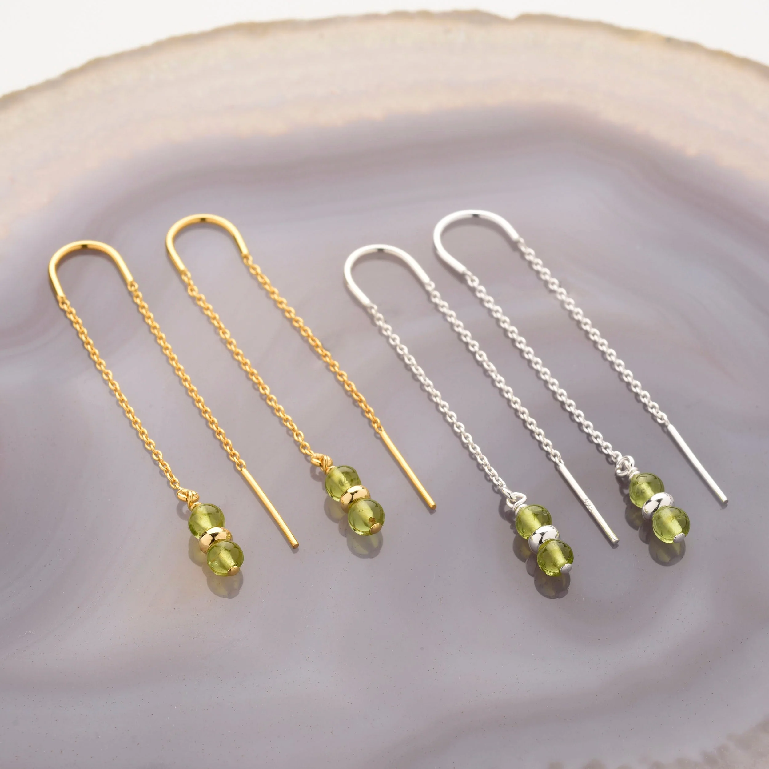 Fall Earrings Birthstone August - Image 2