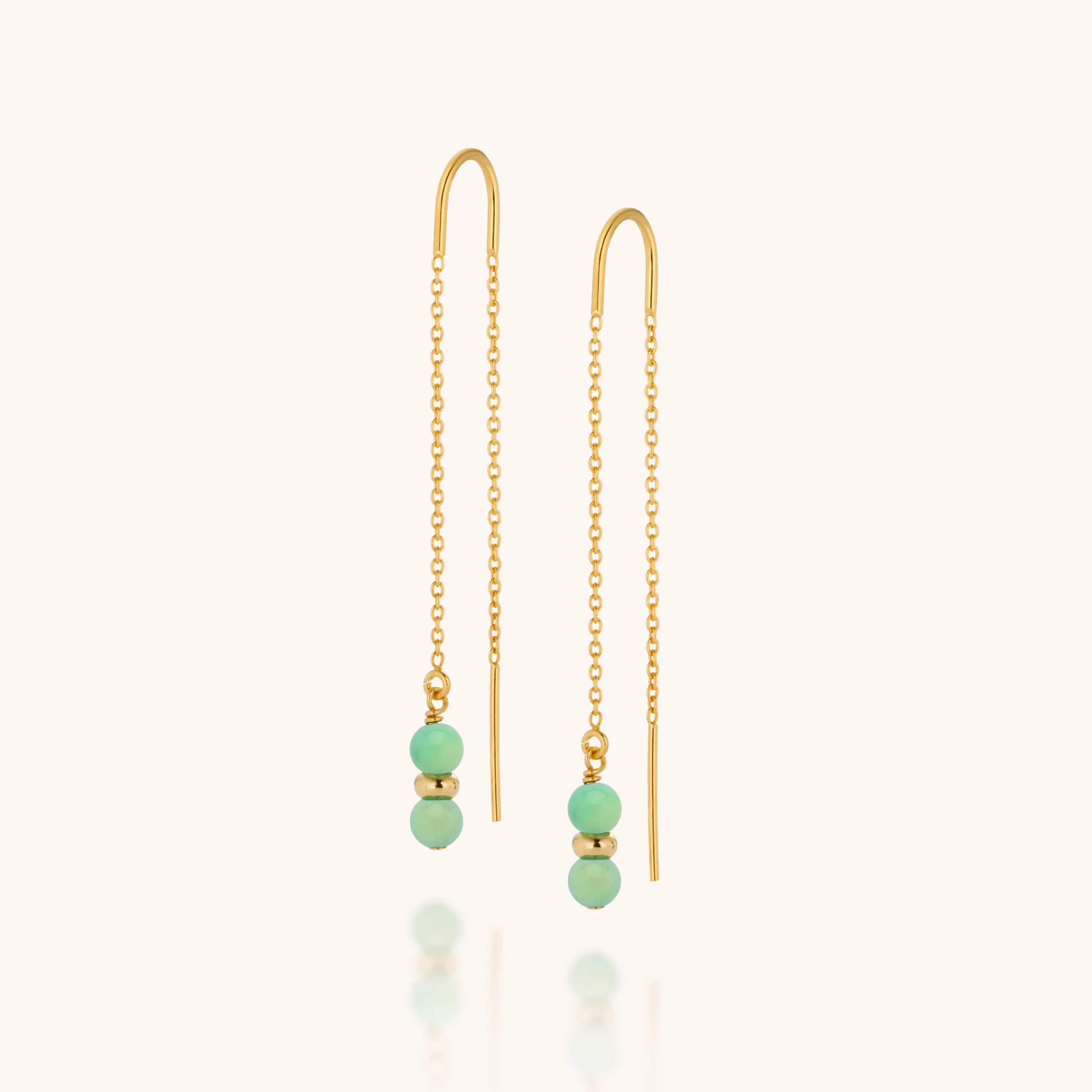 Fall Earrings Birthstone May - Image 3