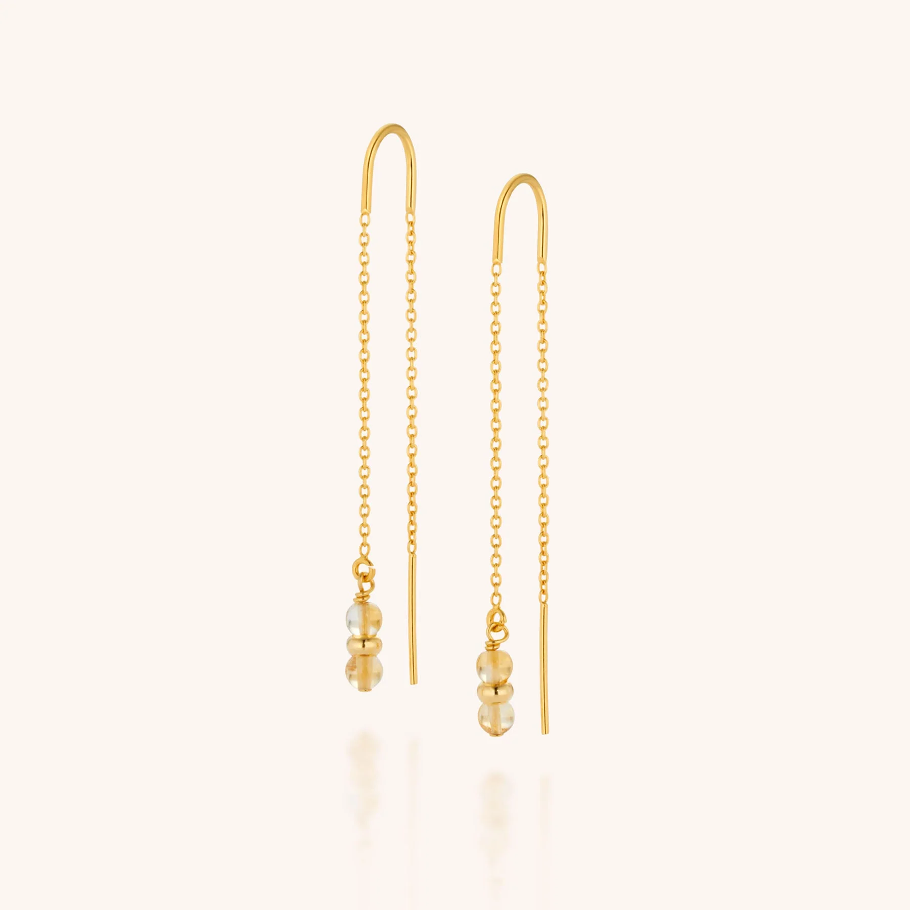 Fall Earrings Birthstone November - Image 3