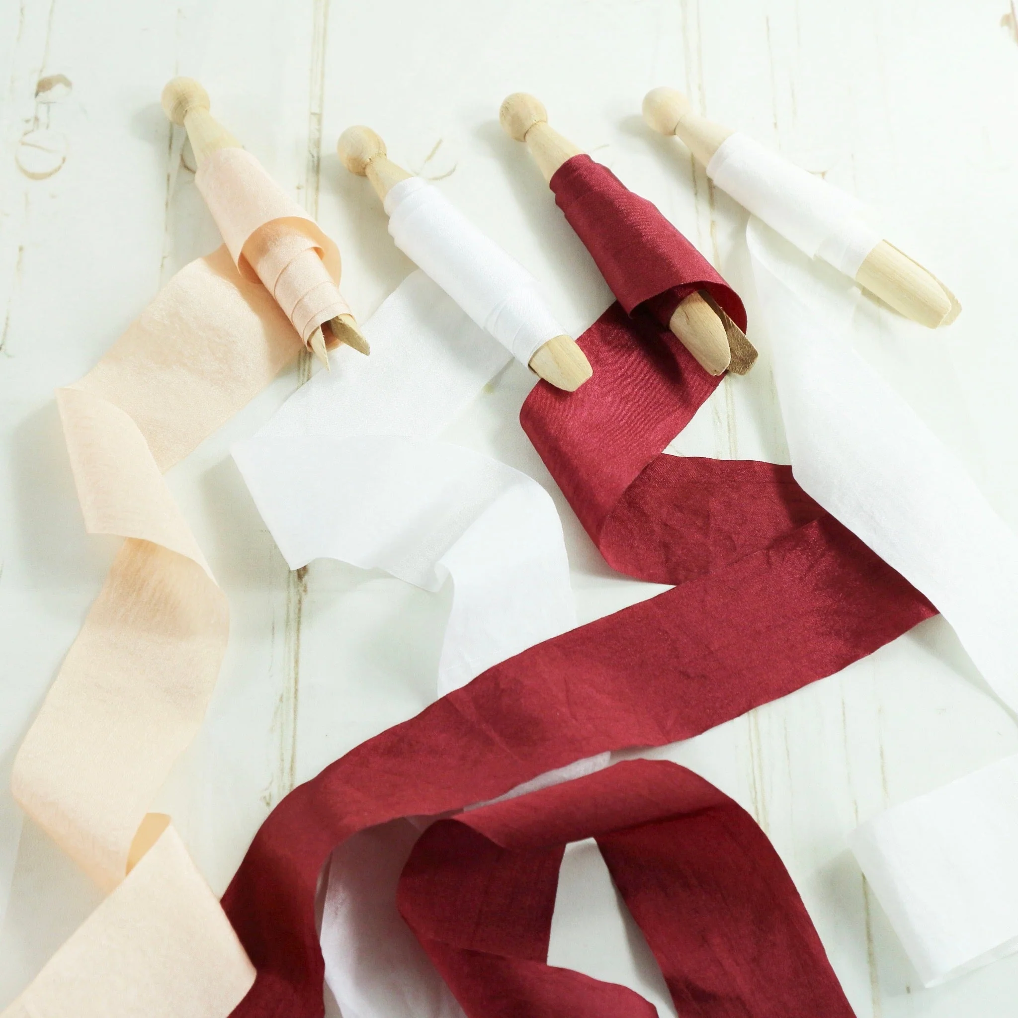 Faux Silk Ribbon Collection. 5 meters - Image 5