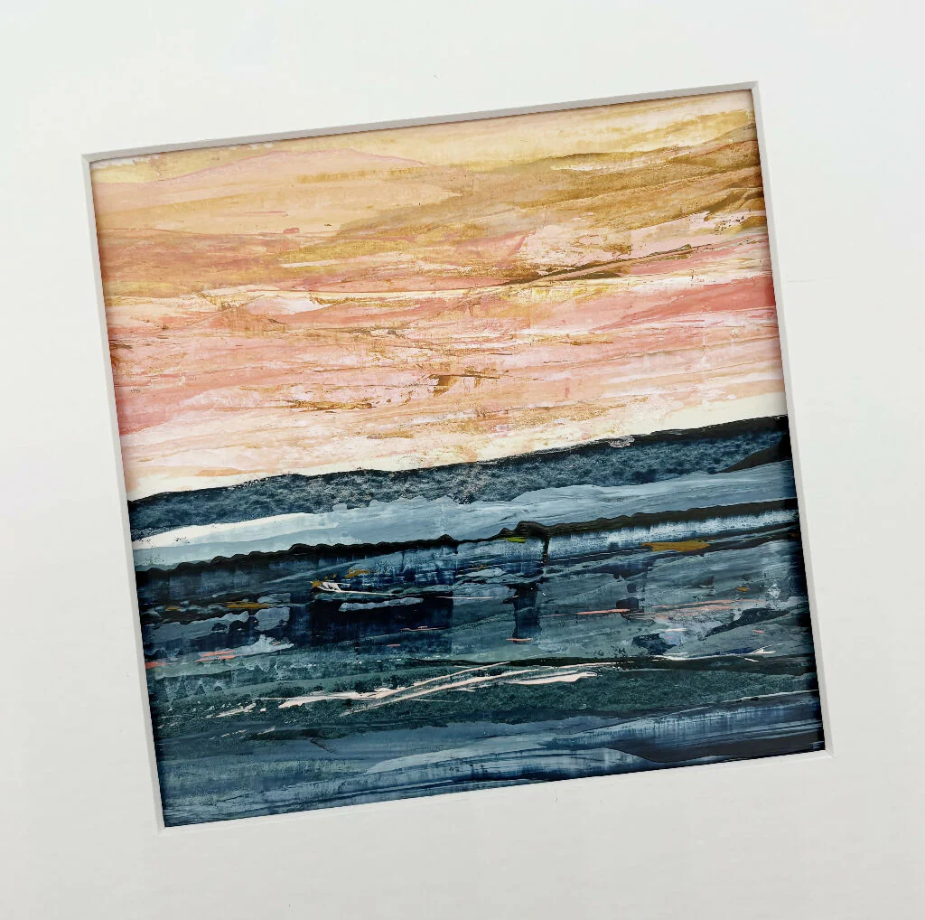 'Feeling Peachy' Original Seascape Painting - Image 2