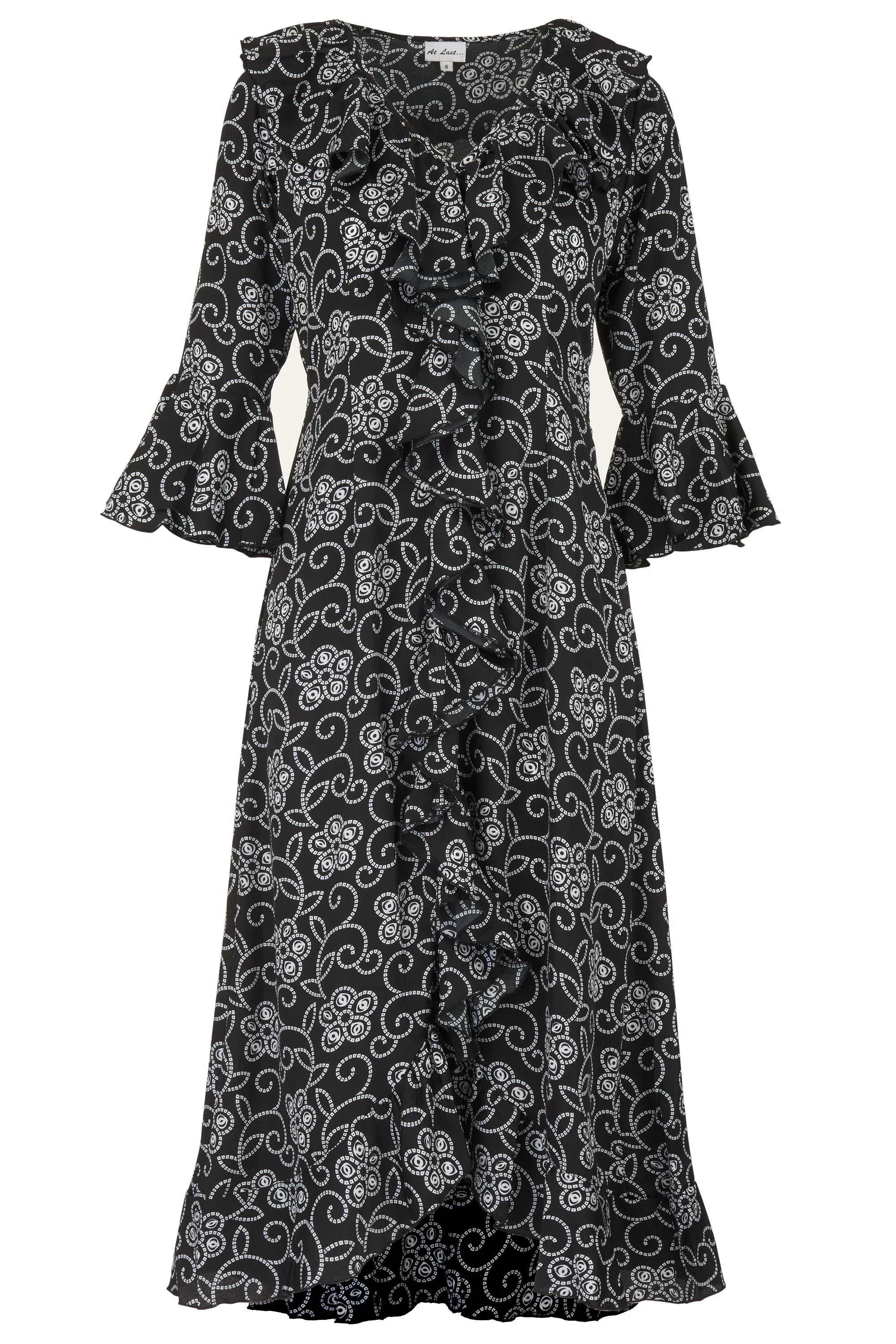 Felicity Midi Dress in Monochrome - Image 5