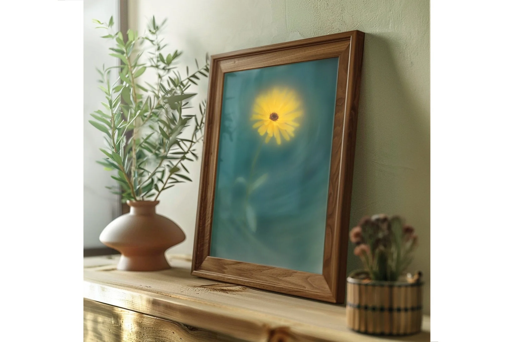 Field Marigold - Flower Art Print for Home Interiors - Image 4