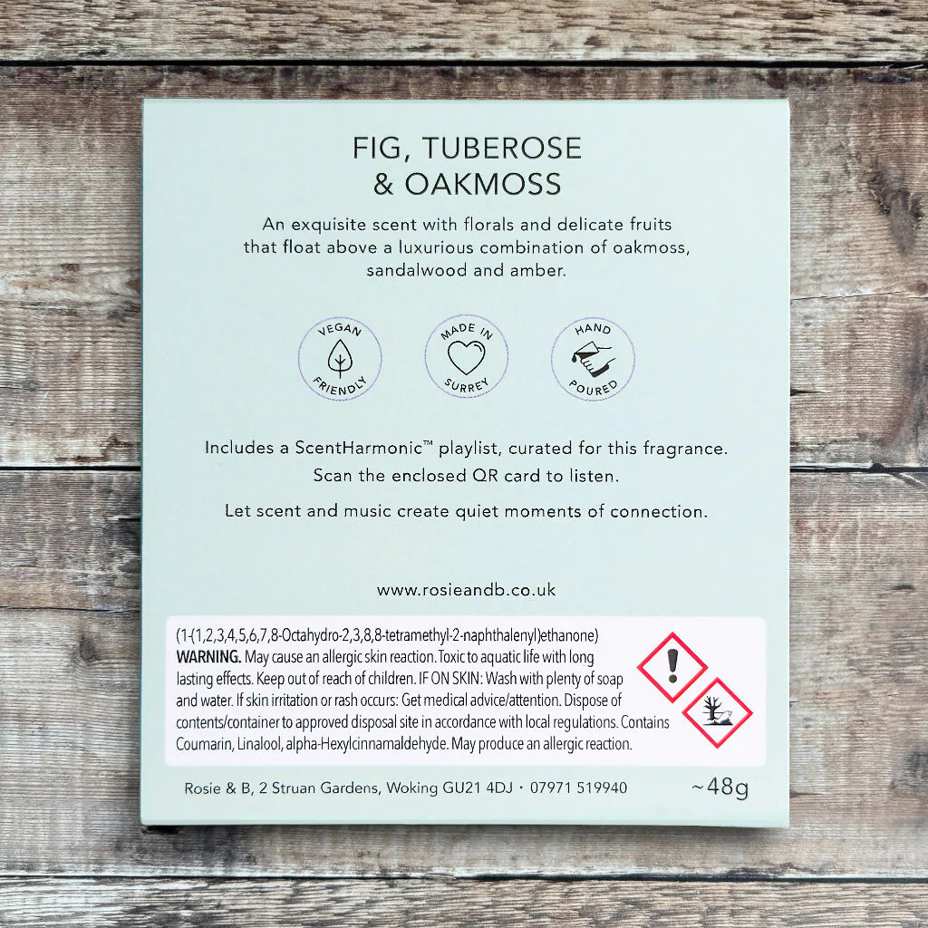 Fig, Tuberose & Oakmoss Wax Melts - Image 3