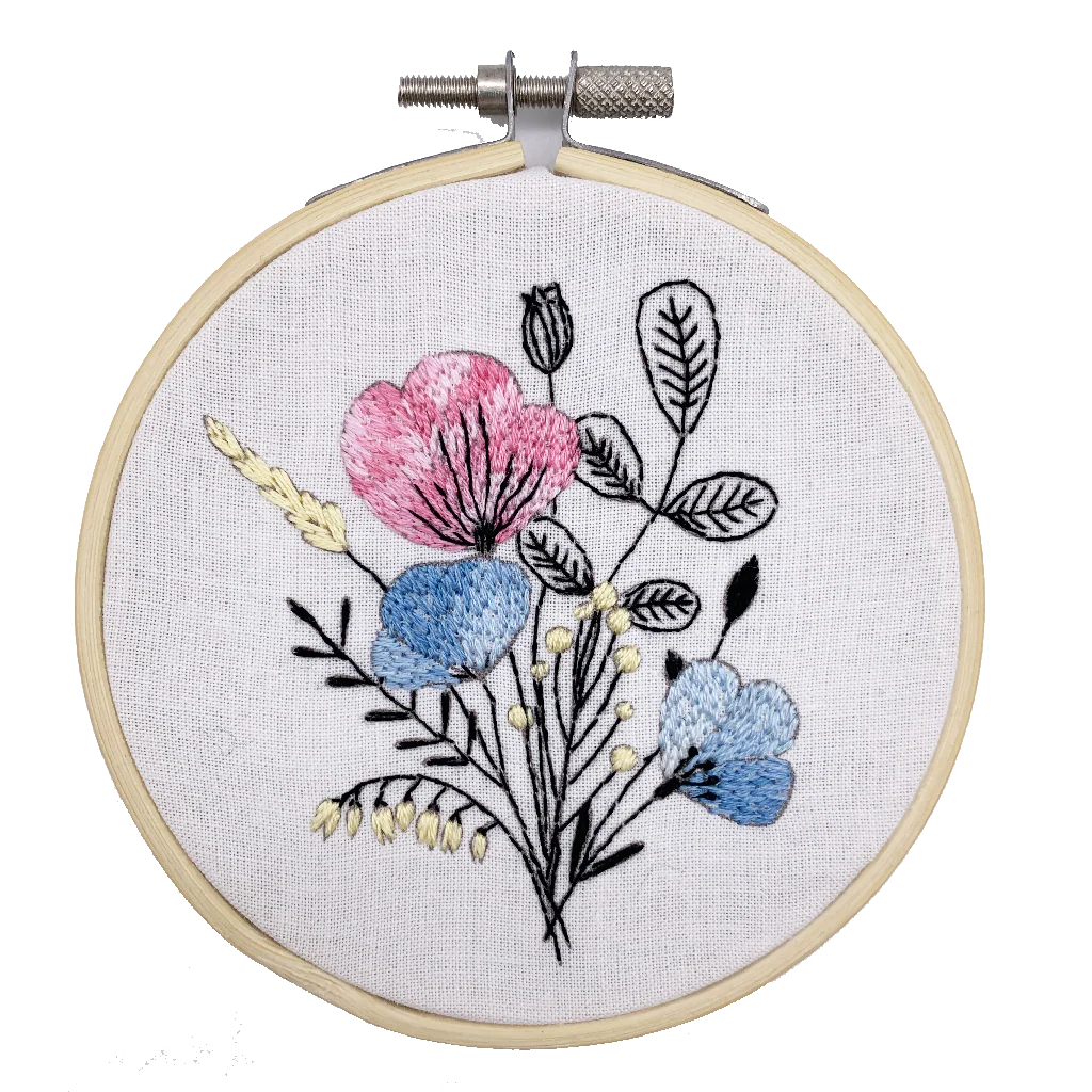 Floral Embroidery Kit - Image 2