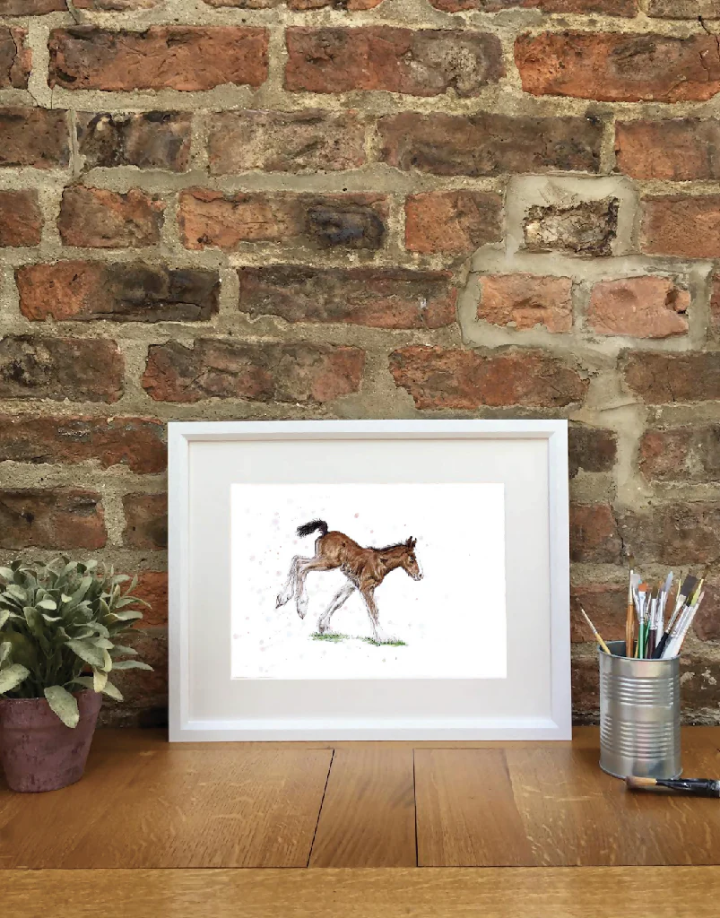 Foaling Around | Signed Limited Edition Print