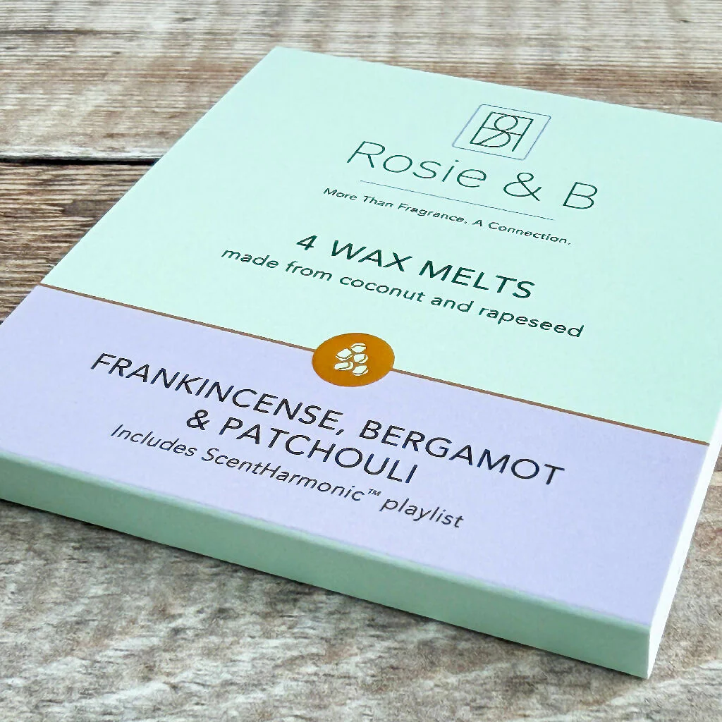 Frankincense, Bergamot & Patchouli Wax Melts - Image 4