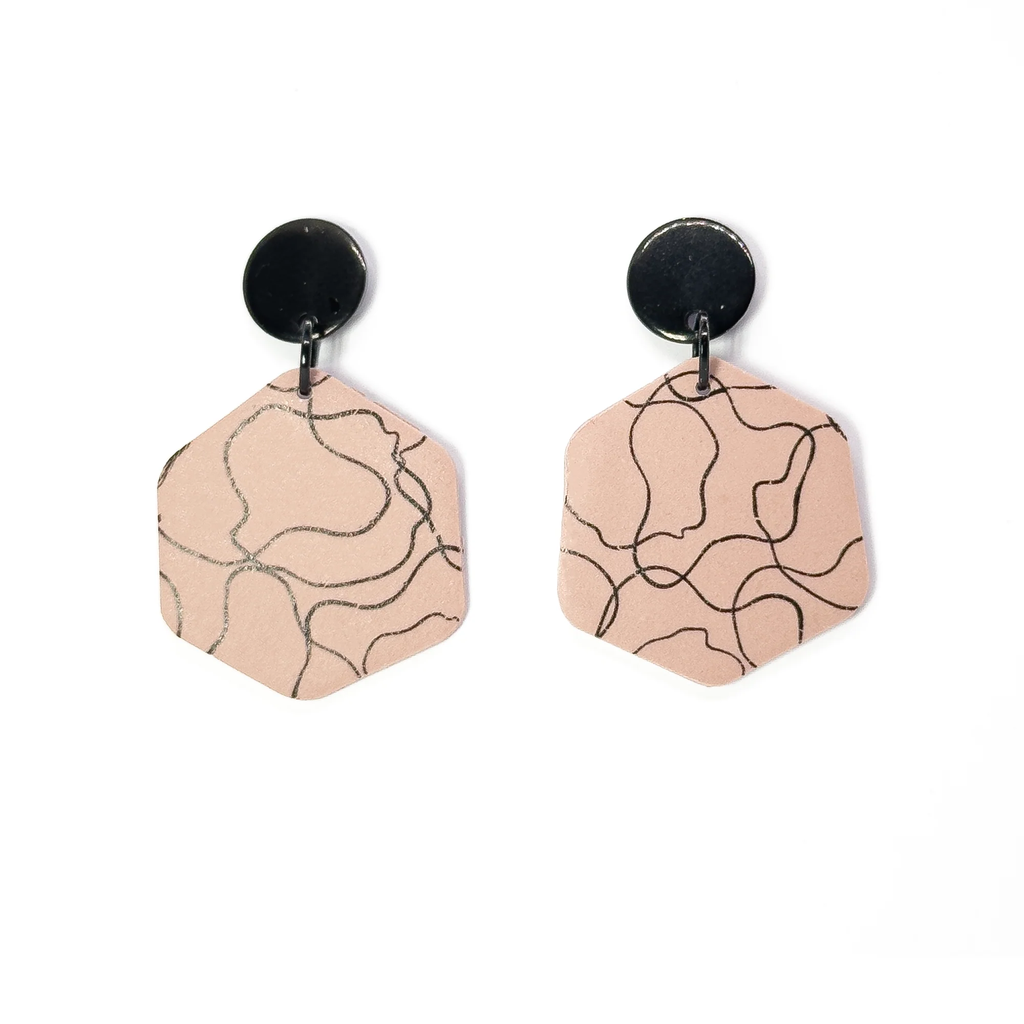 Frida | Hex | Drop Earrings - Image 2