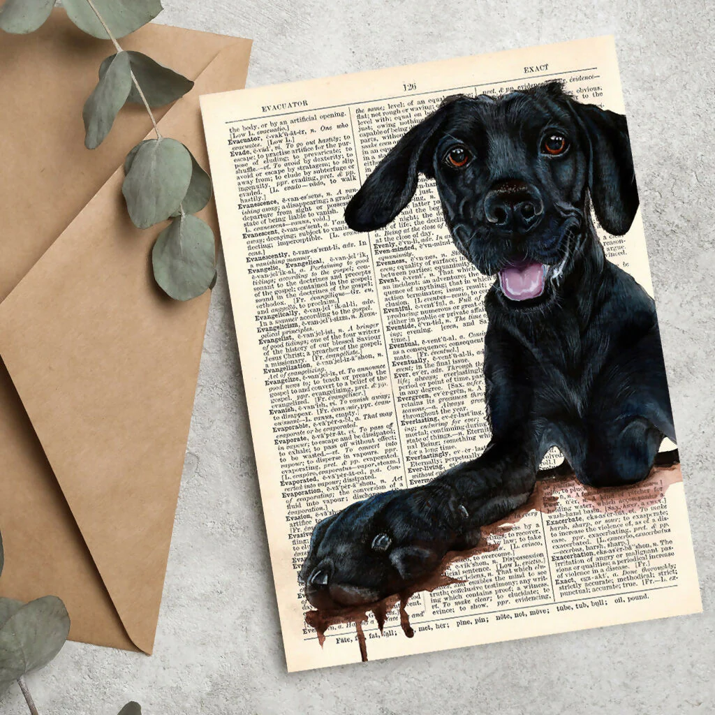 Funny Labrador A5 Greeting Cards - Set of 3 - Image 5