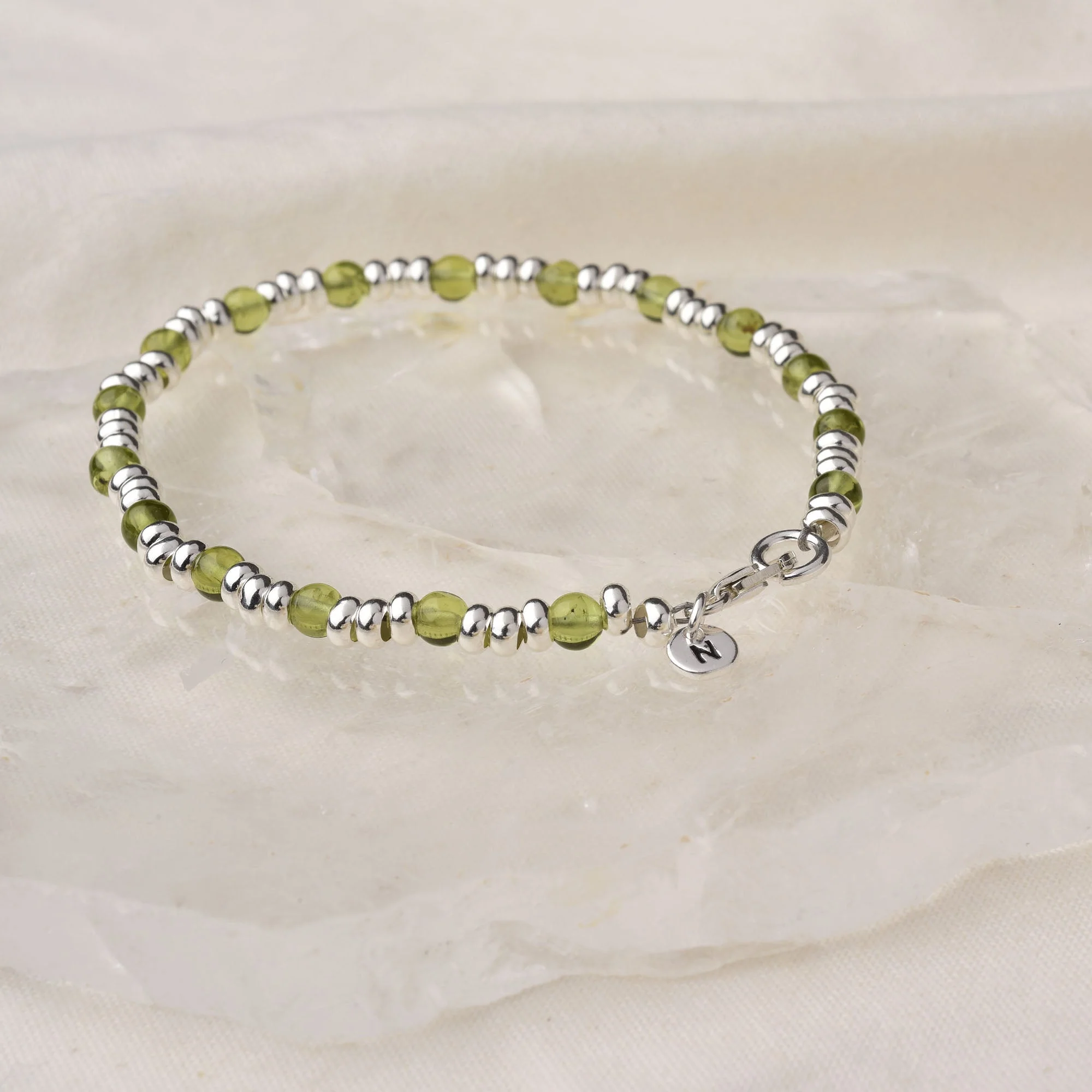 Gem Birthstone Bracelet August - Image 2