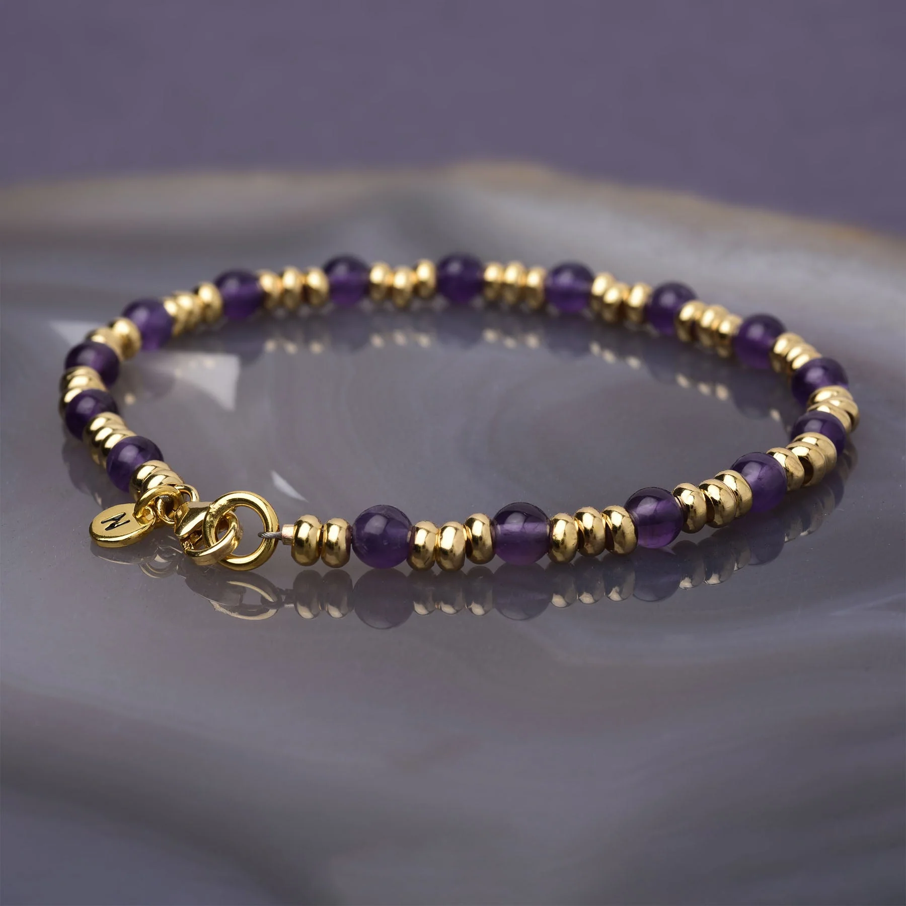 Gem Bracelet February Birthstone - Image 4