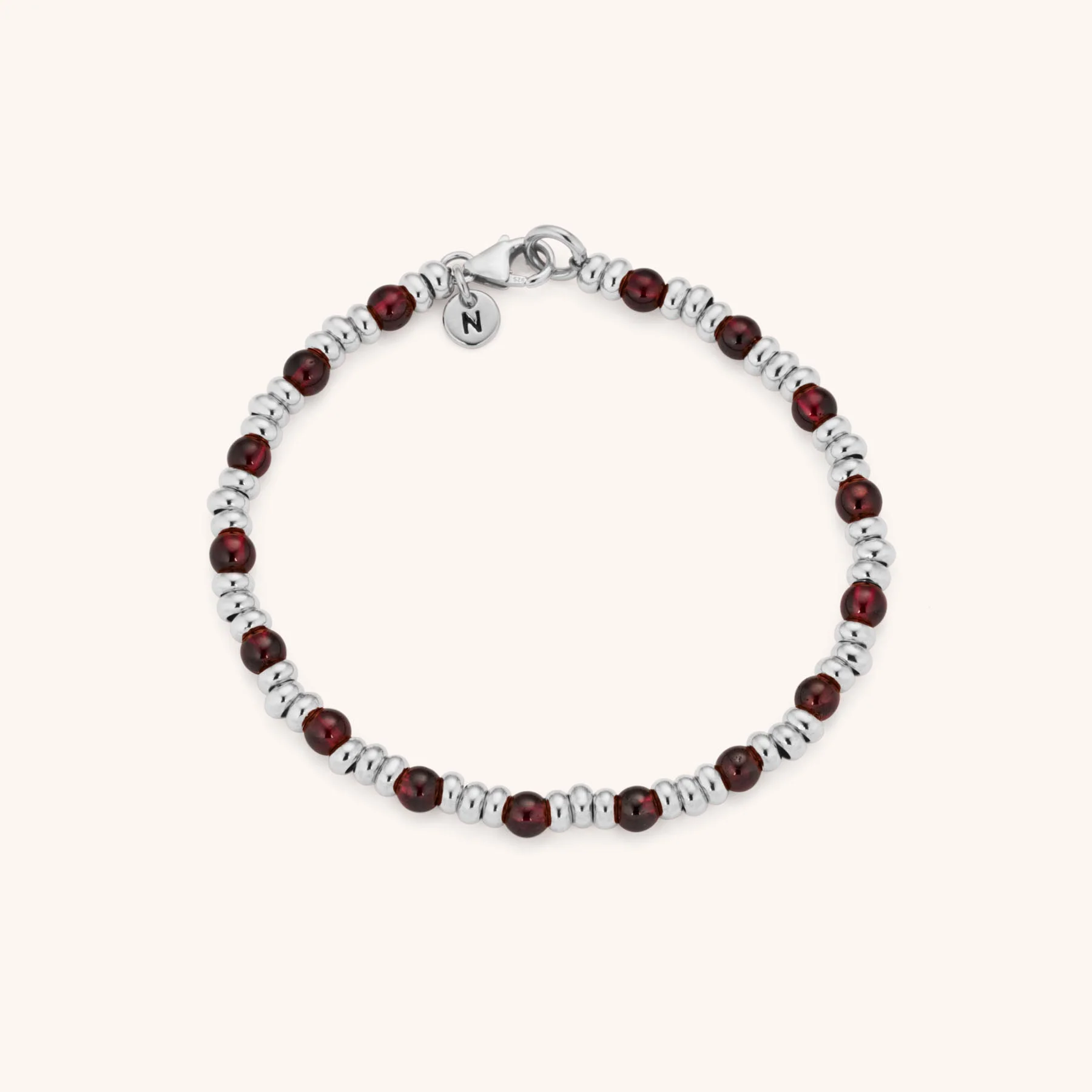 Gem Bracelet January Birthstone