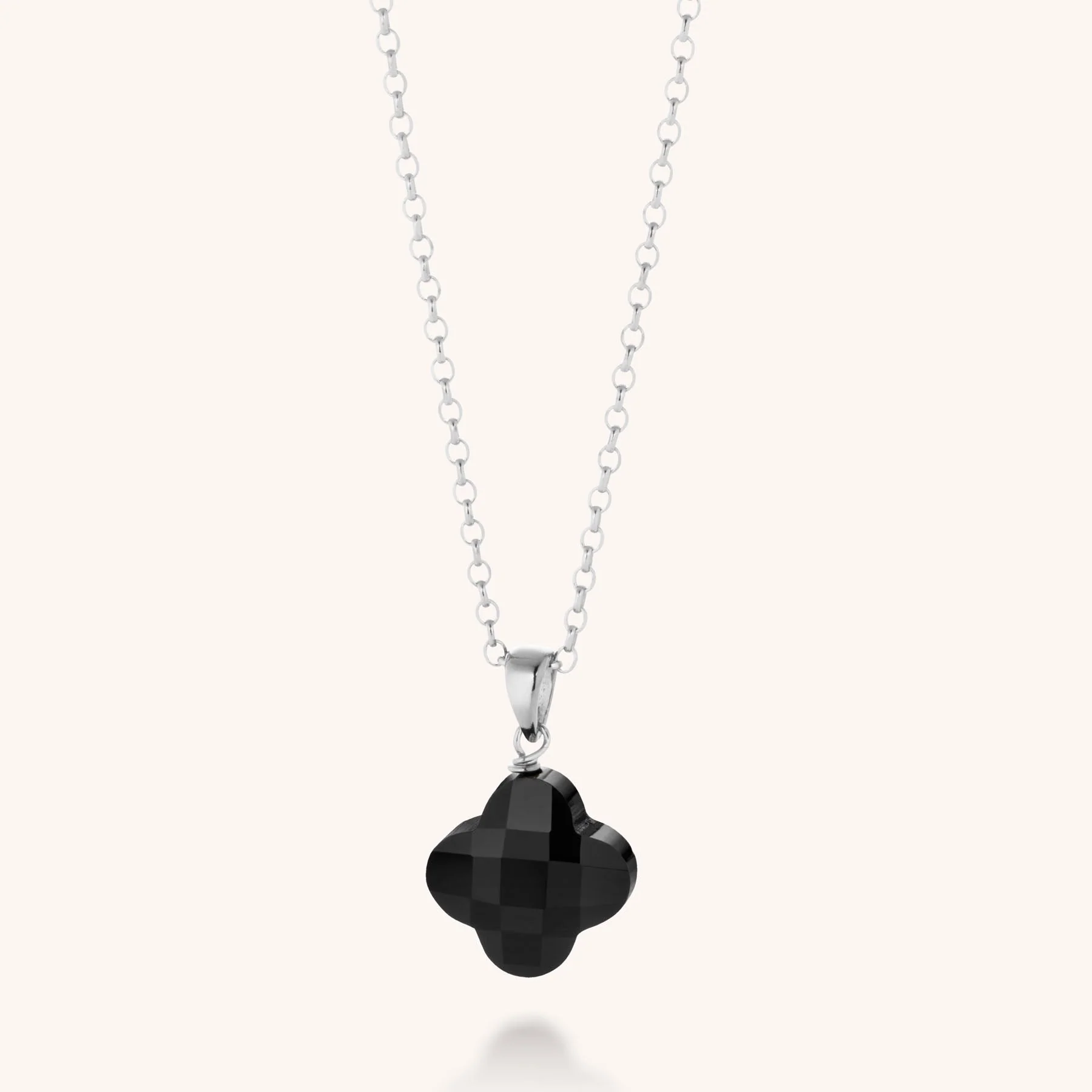 Gem Clover Necklace - Image 2
