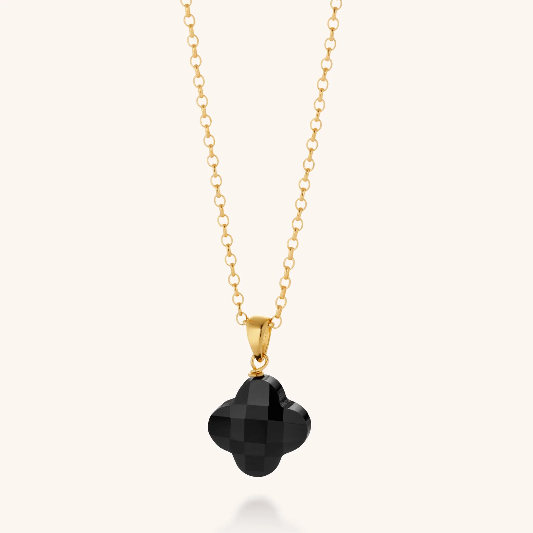 Gem Clover Necklace - Image 3