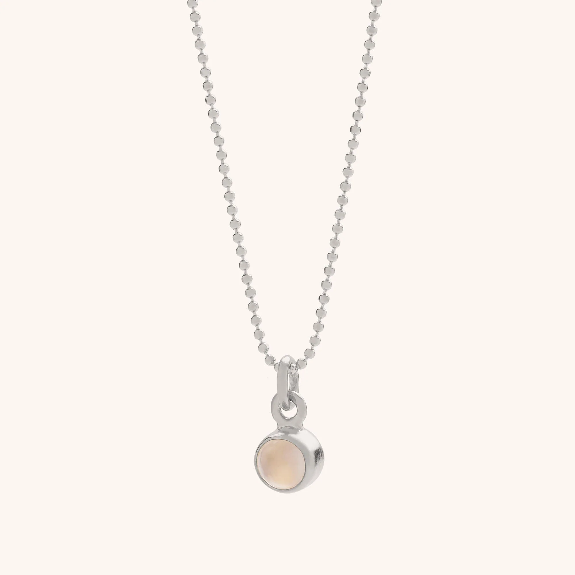 Gem Dot Birthstone Necklace June