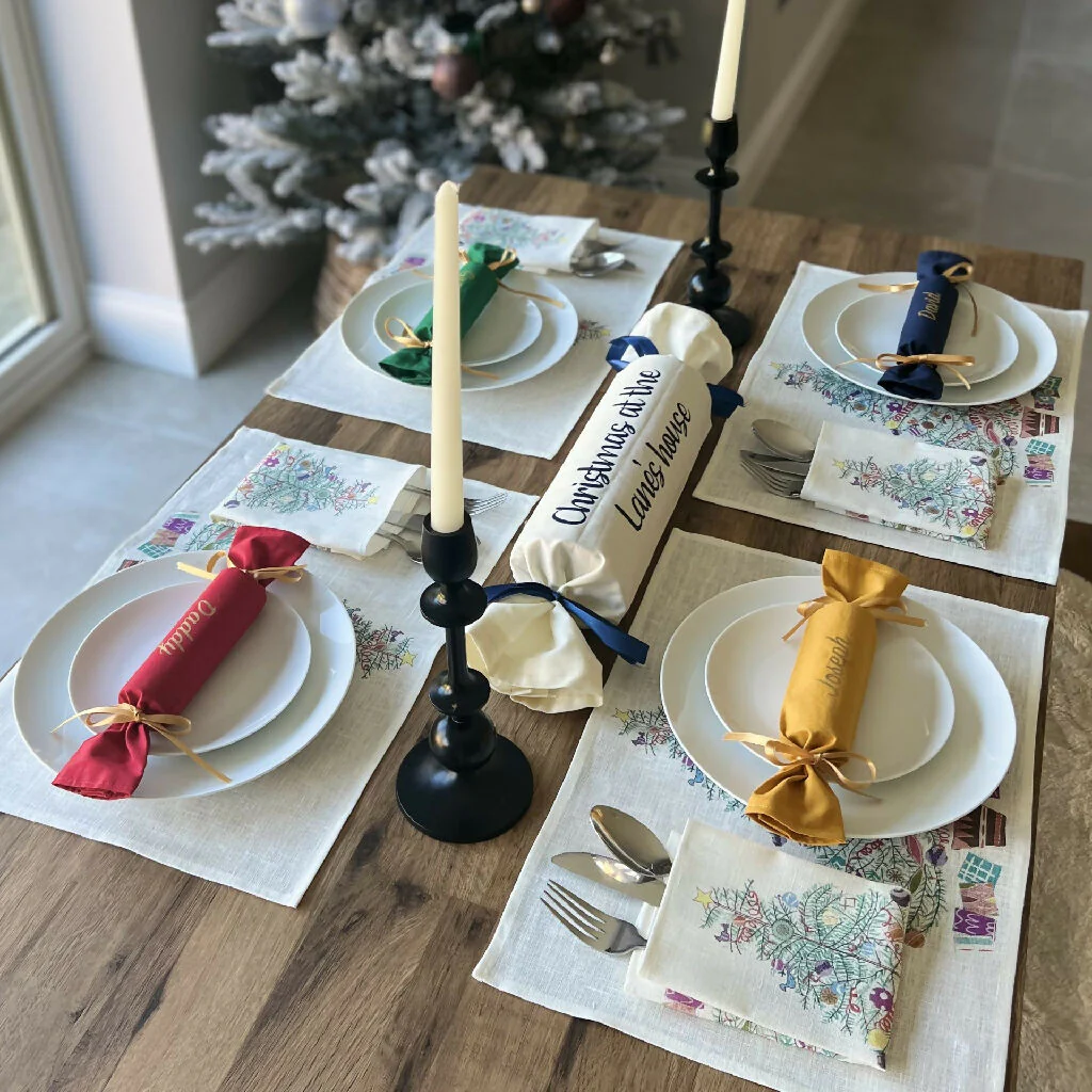 Giant Personalised Fabric Christmas Cracker - Image 10