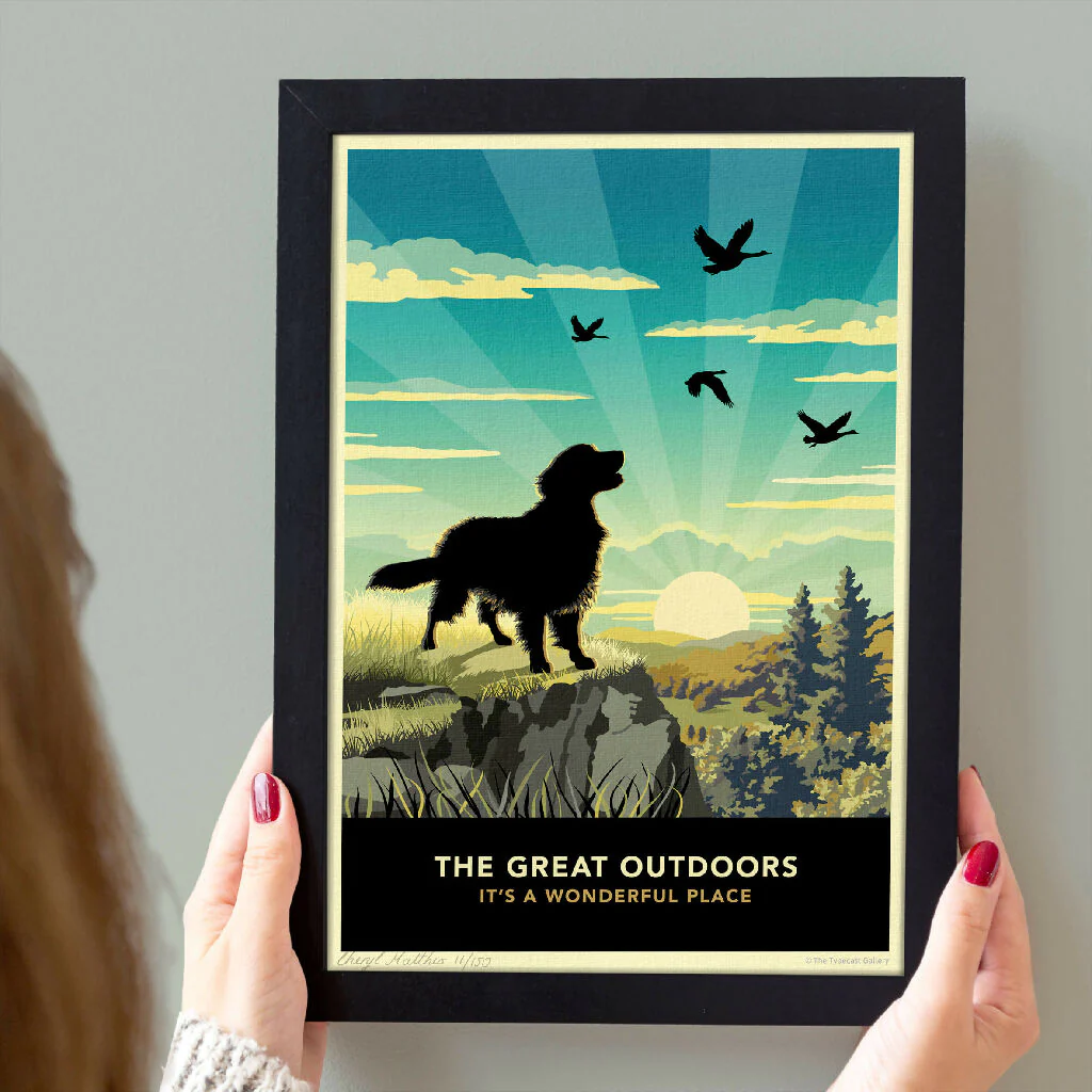 GOLDEN RETRIEVER 'THE GREAT OUTDOORS’ LIMITED EDITION ART PRINT - Image 4
