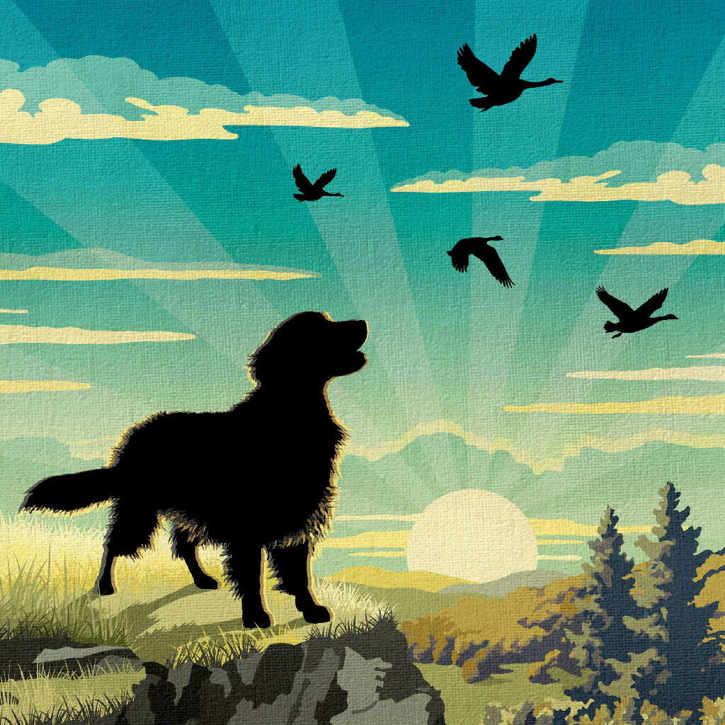 GOLDEN RETRIEVER 'THE GREAT OUTDOORS’ LIMITED EDITION ART PRINT - Image 7
