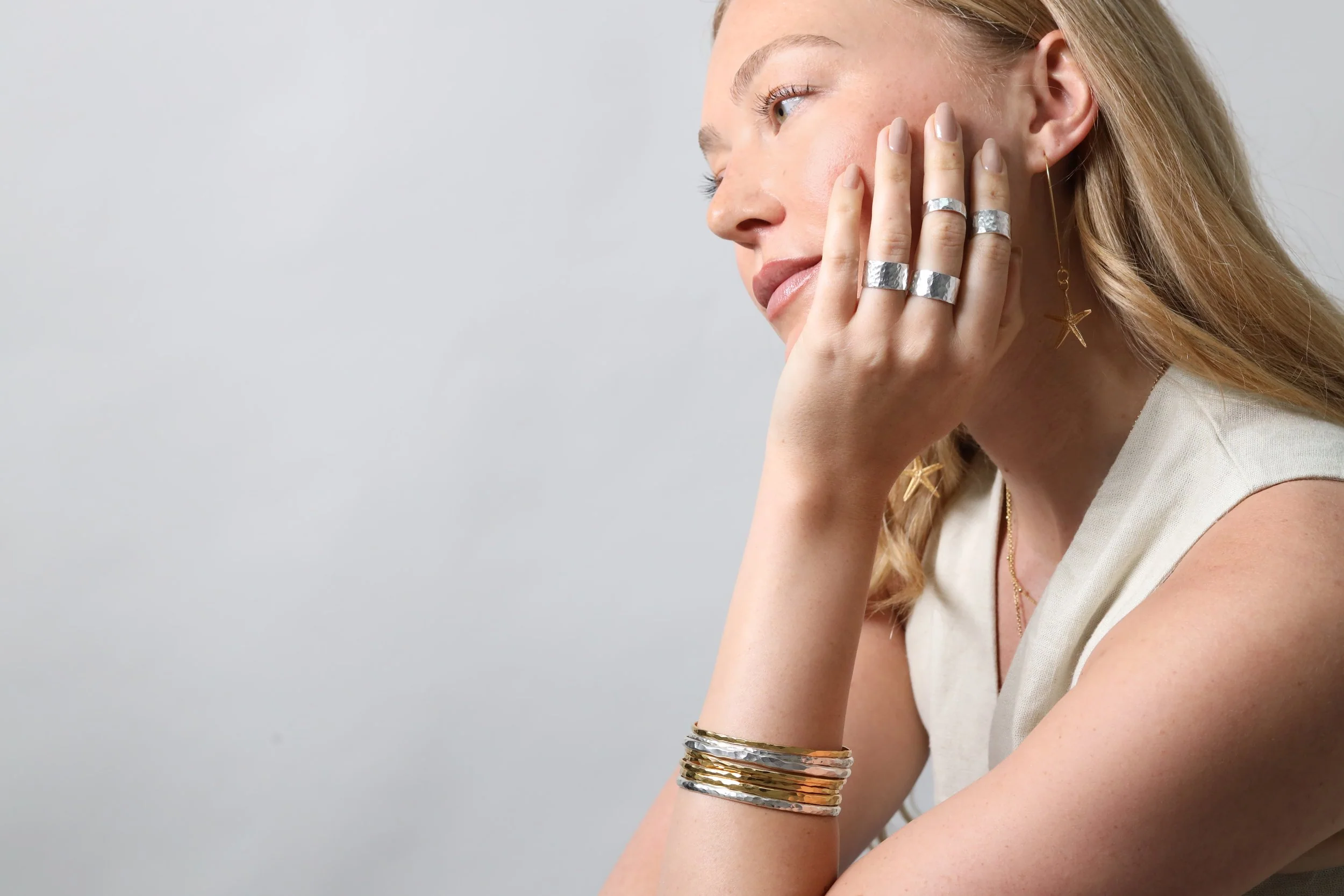 Hammered Ring - Image 3