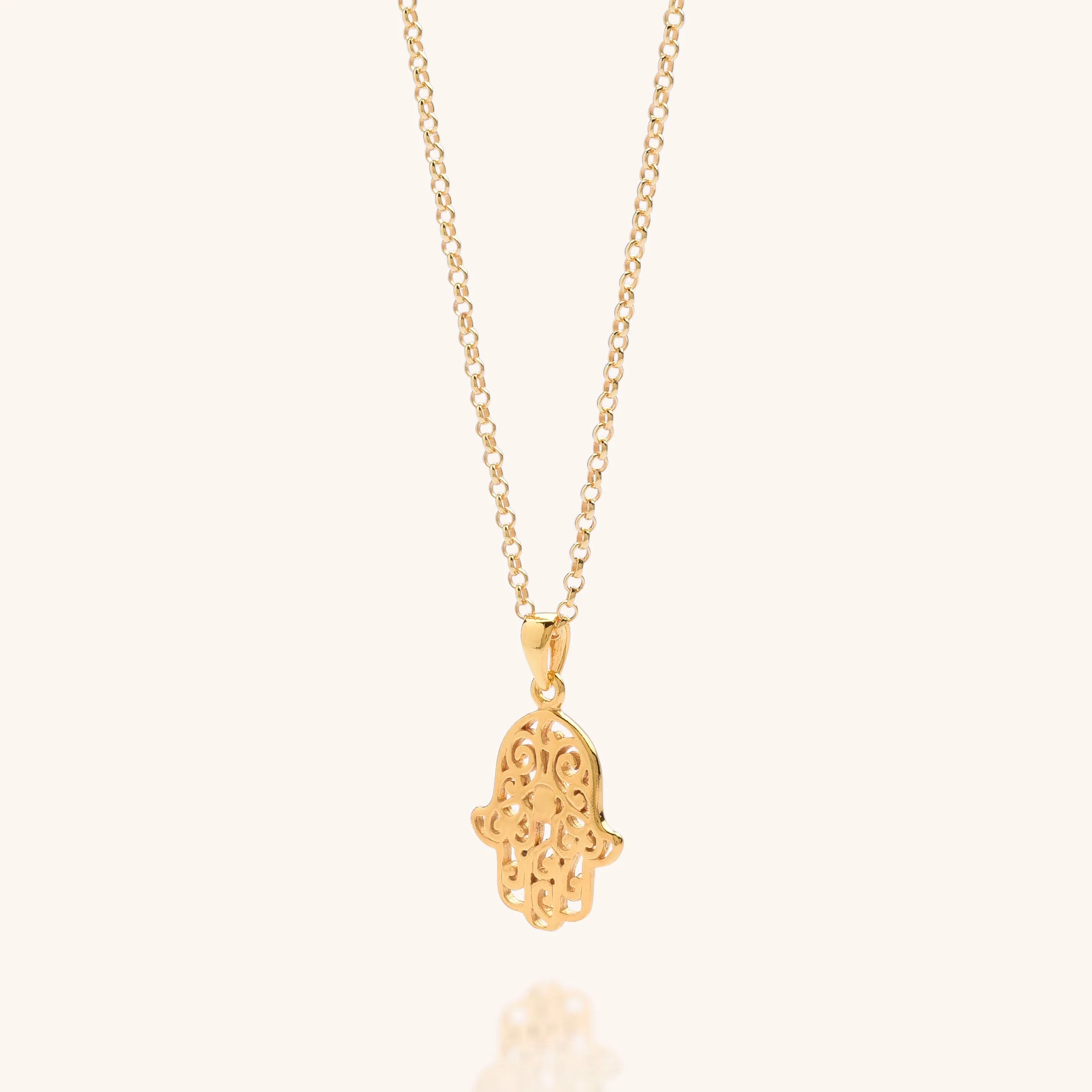 Hamsa Hand Necklace - Image 2