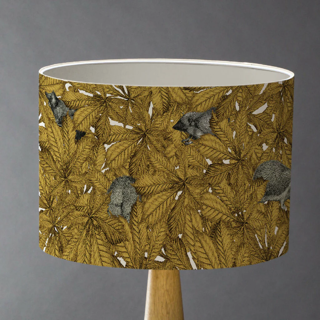 Handcrafted Hedgehog Lampshade – British Wildlife Collection