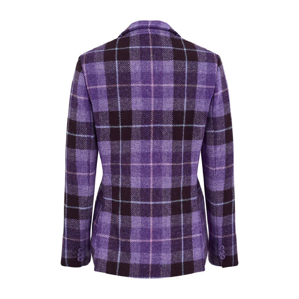 Harris Tweed® Purple Heirloom Blazer - Image 2