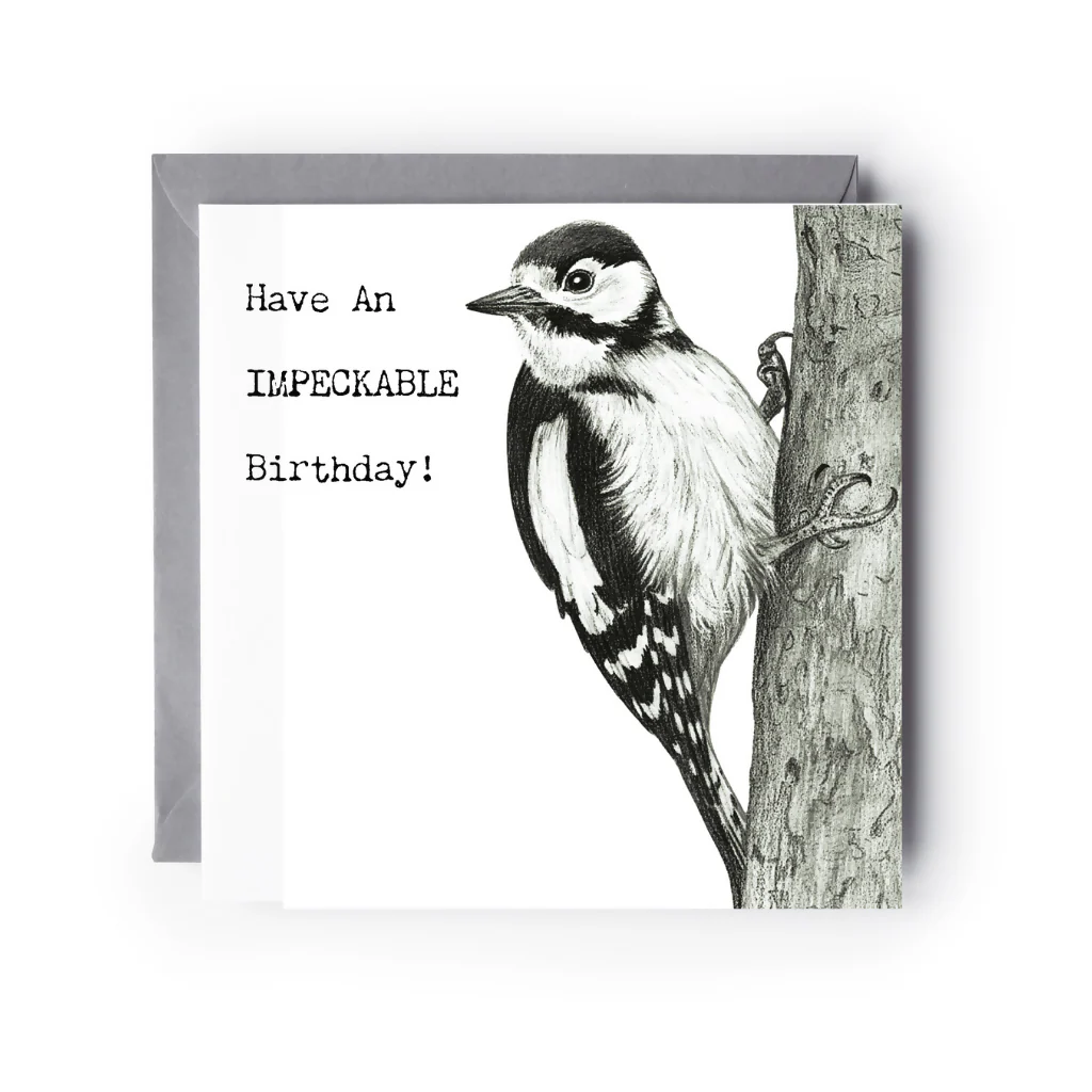 Have An Impeckable Day Woodpecker Card - Image 2