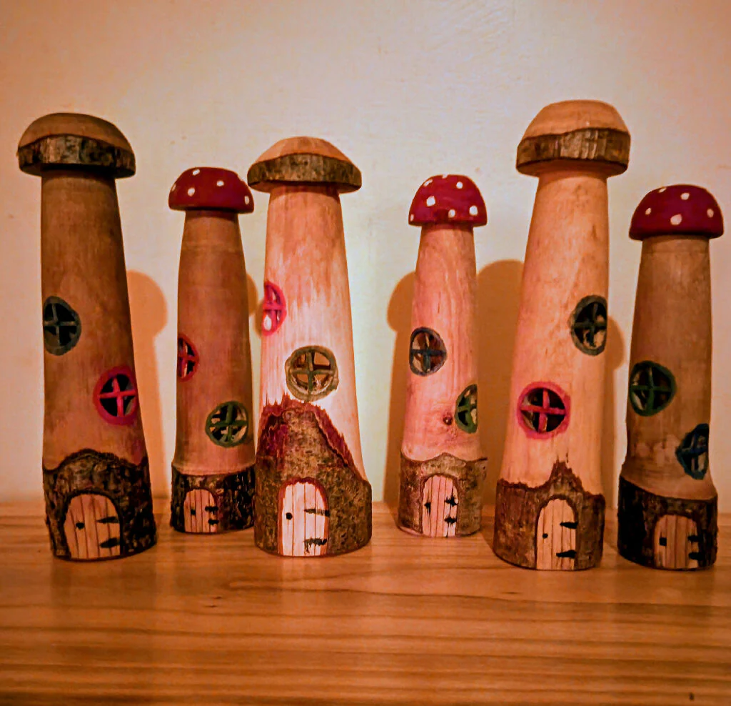 Hazel wood fairy house lights - Image 4