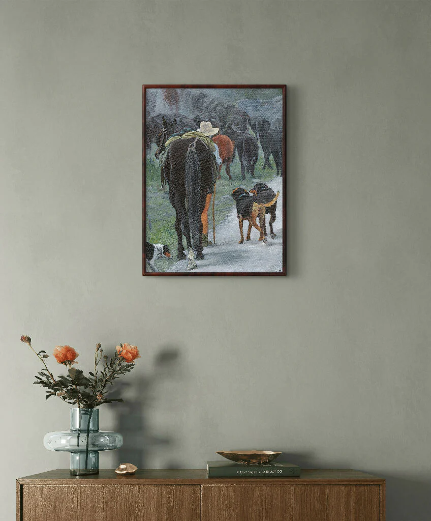 'Heading Up the Left' Print
