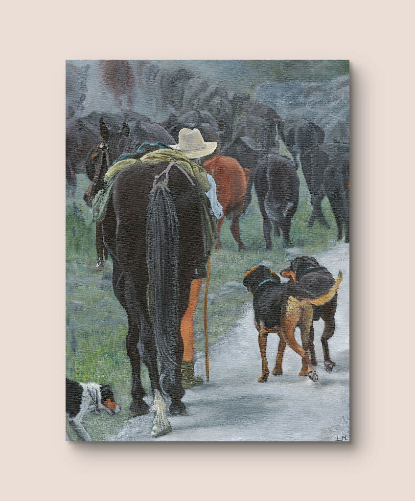 'Heading Up the Left' Print - Image 2