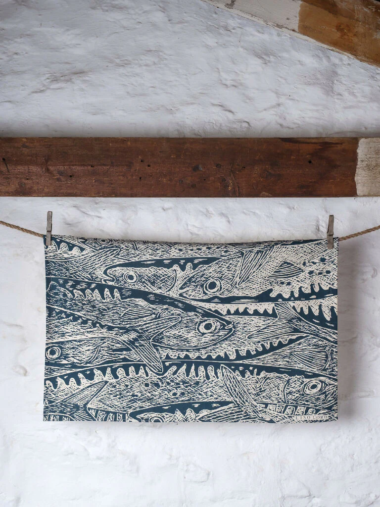 Heads or Tails Organic Cotton Tea Towel