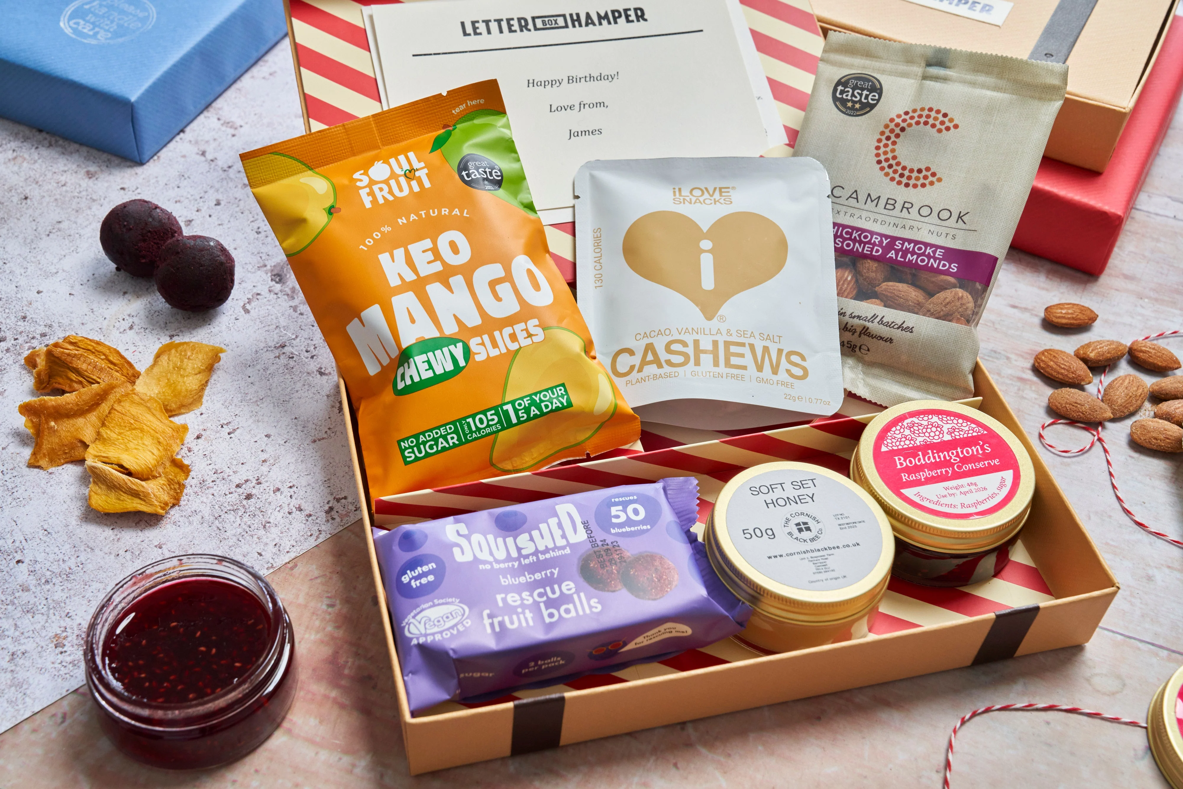 Healthy and Wellness Letter Box Hamper - Image 2