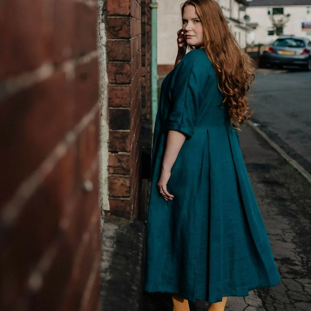 Helen Linen Dress - Image 2