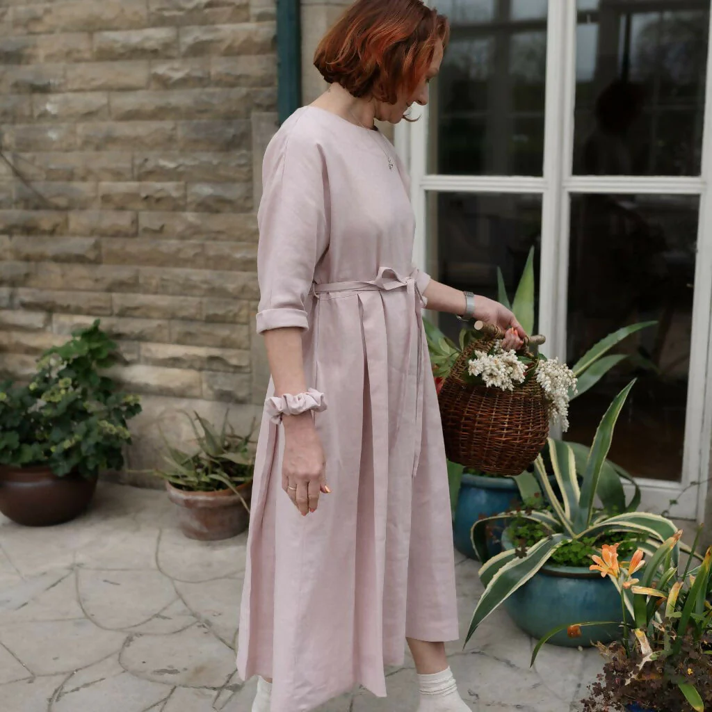 Helen Linen Dress - Image 5