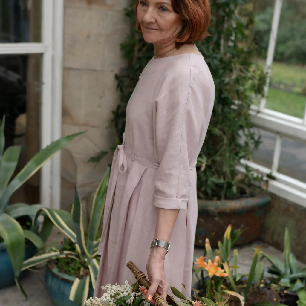 Helen Linen Dress - Image 7