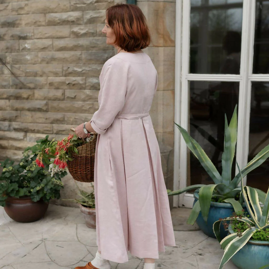 Helen Linen Dress - Image 9