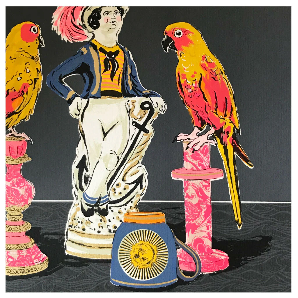 Hello Sailor, Handpulled Limited Edition Screenprint - Image 3