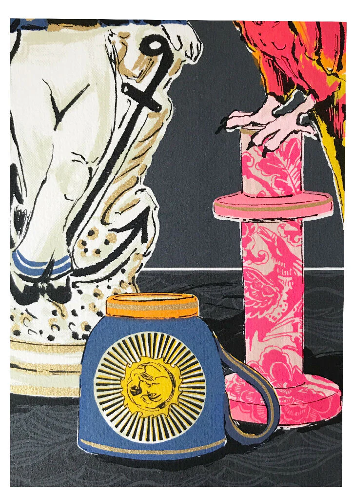 Hello Sailor, Handpulled Limited Edition Screenprint - Image 4