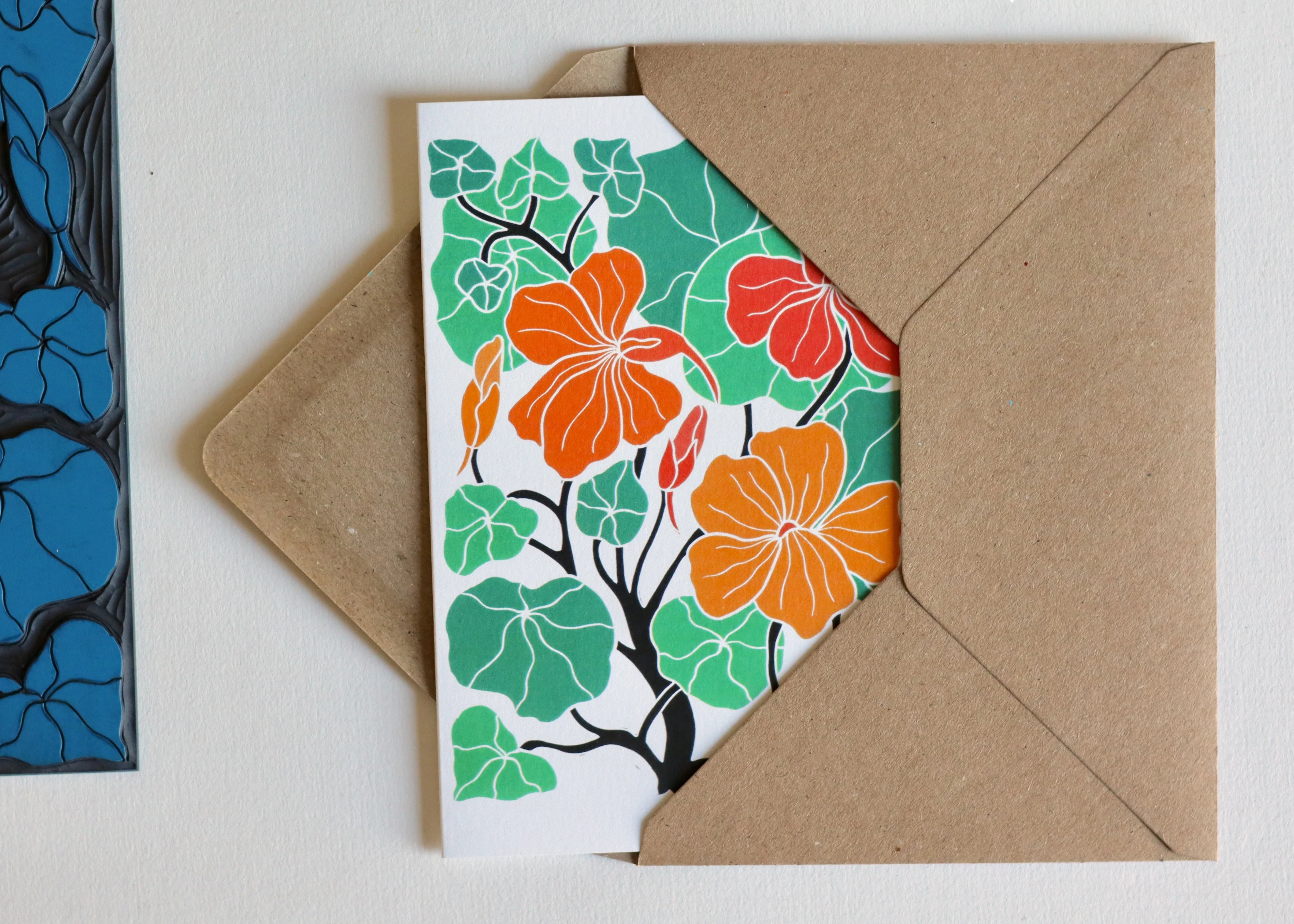Heritage Kitchen Nasturtium Notecards | Set of 8 Notecards & Envelopes - Image 7