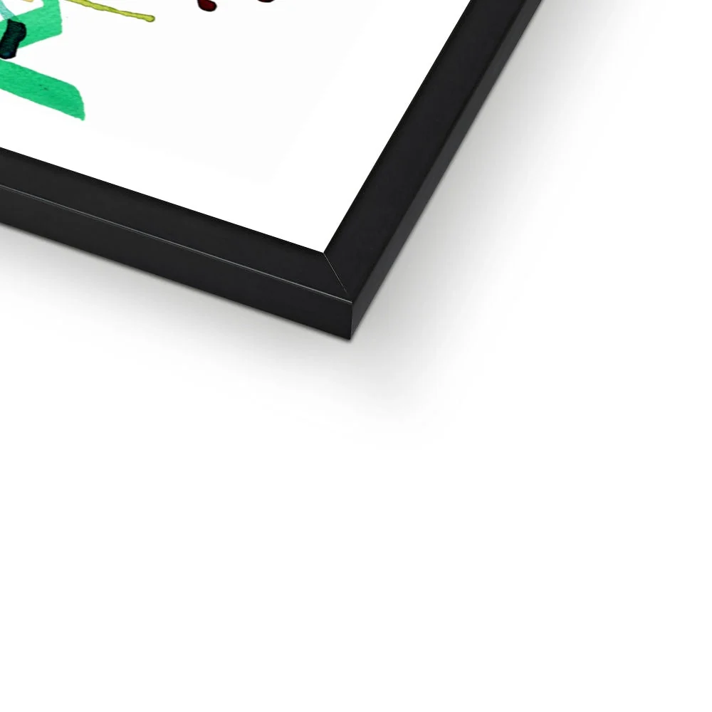 Hilda the Highland Cow Framed Print - Image 4