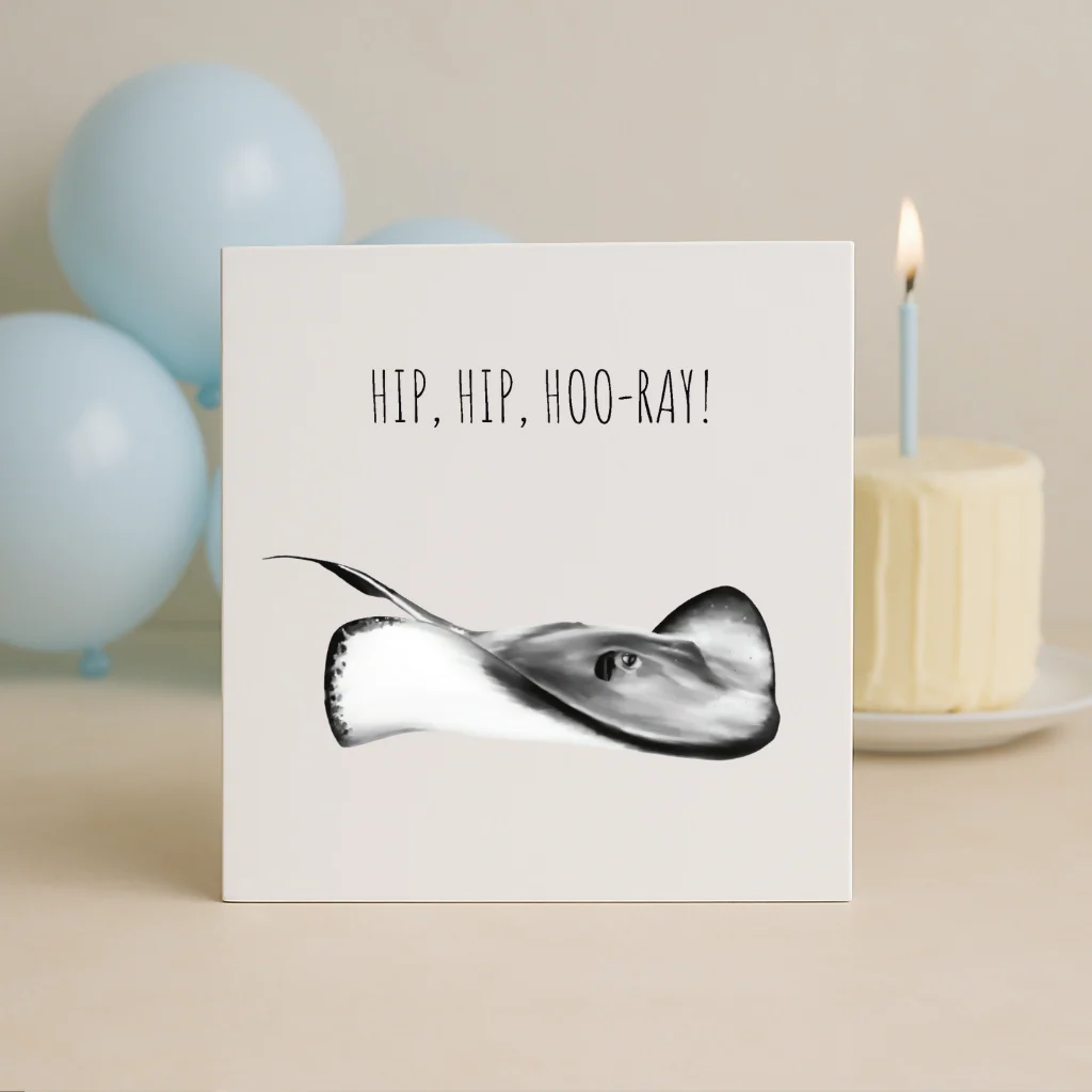Hip Hip Hoo-Ray Stingray Card - Image 2