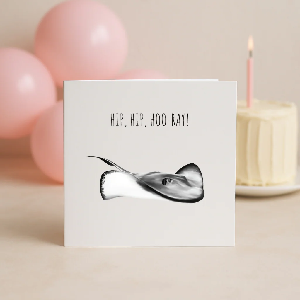 Hip Hip Hoo-Ray Stingray Card - Image 3